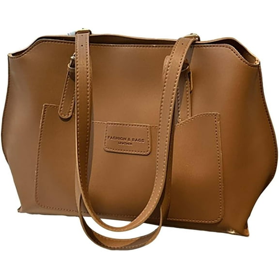 Tote Bag for Women Work Travel Vegan Leather Ladies Handbags Slouchy Designer Handbags Purses Fall Winter Fashion