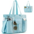 thumbnail image 1 of Tote Bag for Women with Multi-Pocket, Kabaqoo Crossbody Work Bag for Casual Dating College, 1 of 8
