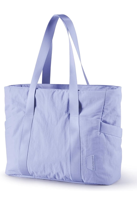 Tote Bag for Women with Zipper, Gym Tote with Compartments, Laptop Work Tote Nurse Dance Yoga Bag for Sport, Travel