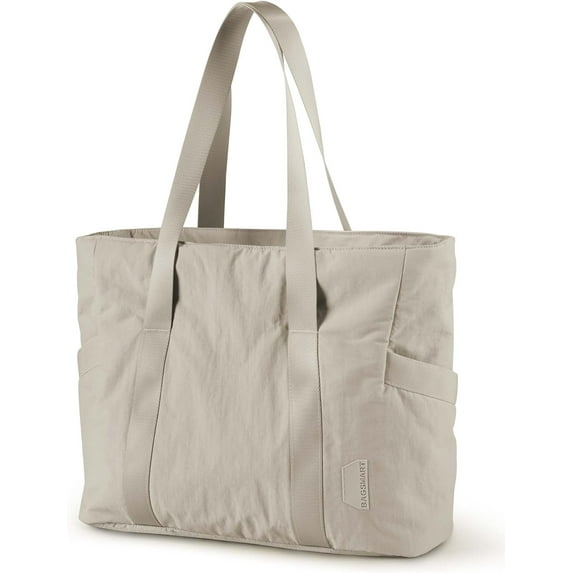 Tote Bag for Women with Zipper, Gym Tote with Compartments, Laptop Work Tote Nurse Dance Yoga Bag for Sport, Travel