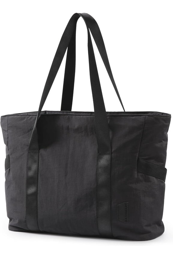 Tote Bag for Women with Zipper, Gym tote with Compartments, Work Tote Nurse Dance Yoga Bag for Travel