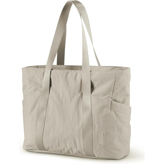 Tote Bag for Women with Zipper, Gym tote with Compartments, Work Tote Nurse Dance Yoga Bag for Travel