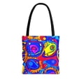 thumbnail image 1 of Tote Bag in Abstract Pattern, 1 of 4