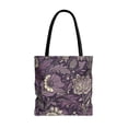 thumbnail image 1 of Tote Bag in Purple Jacobean Pattern, 1 of 4