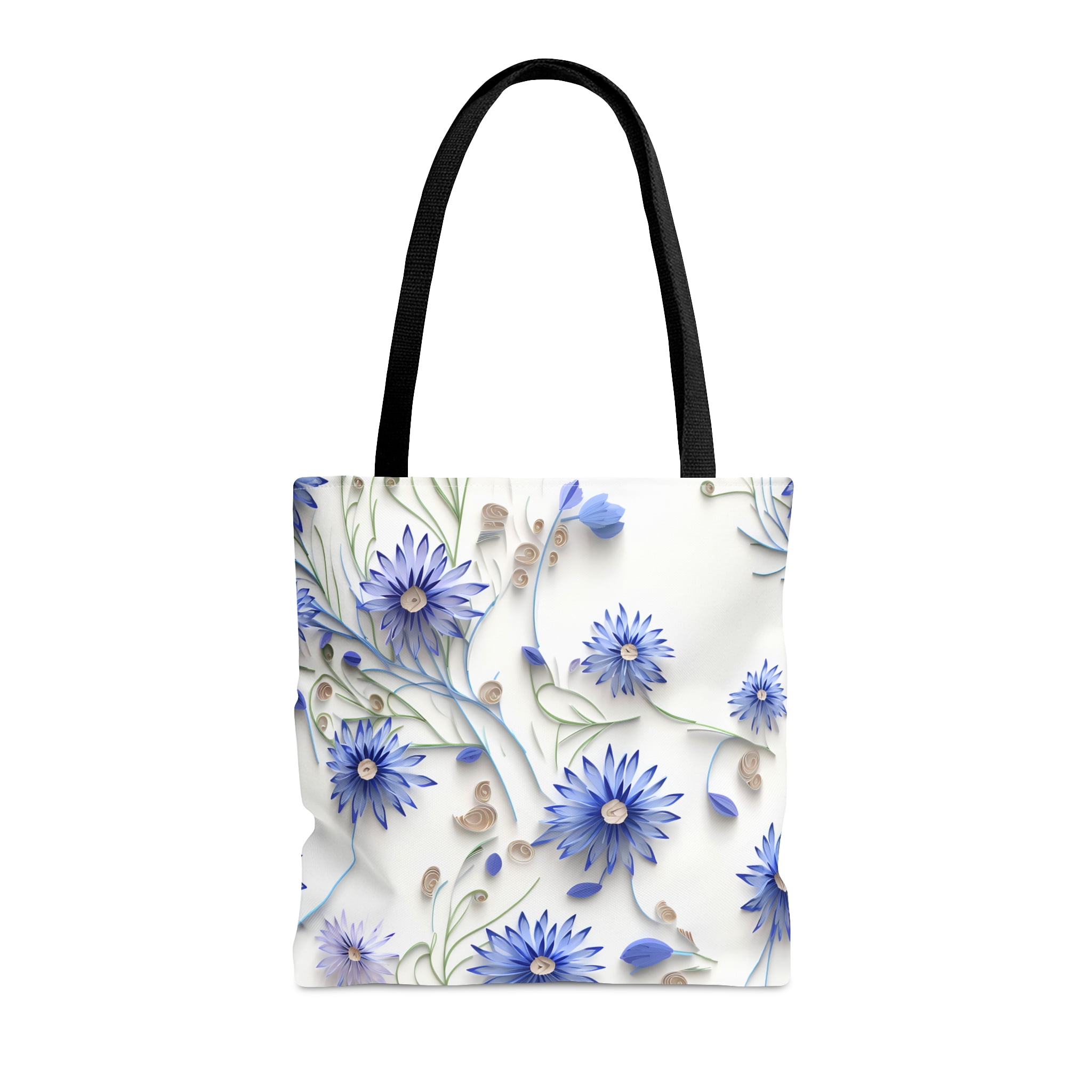 Corn Pattern Print Leather Tote Bag main image 0