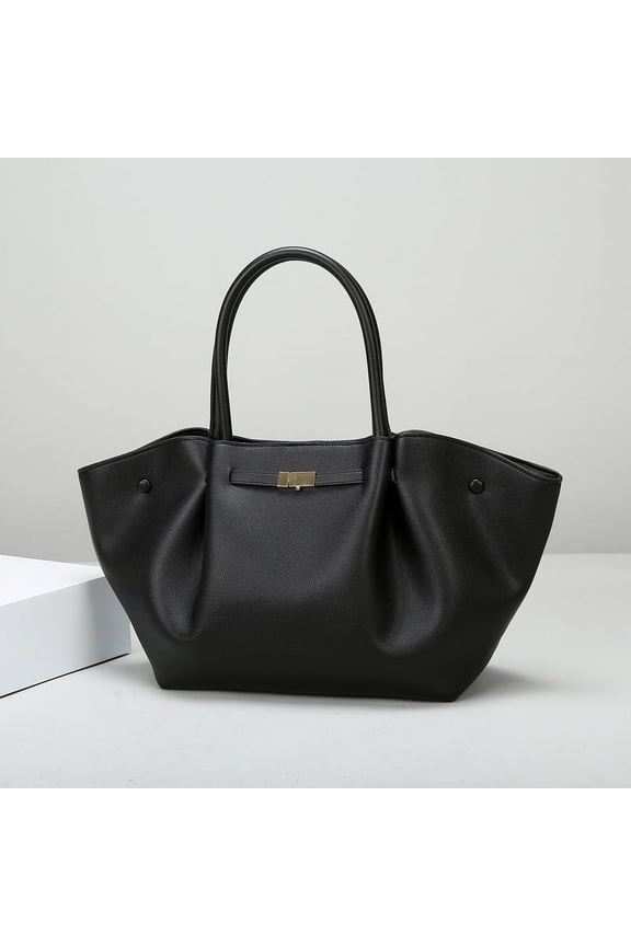 Tote Bag's New Wing-shaped Bag - Leather Single-Shoulder Bag for Women - High-Class Commuting Handbag with Elegant Style