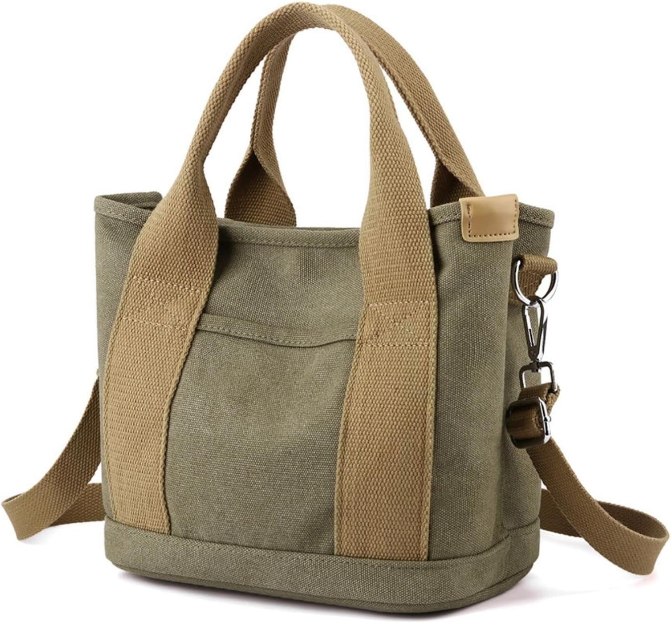 Tote Bag with Zipper Tote Bag for Women Canvas Crossbody Bag Shoulder Bag Satchel Hobo Bag Messenger Bag 2024