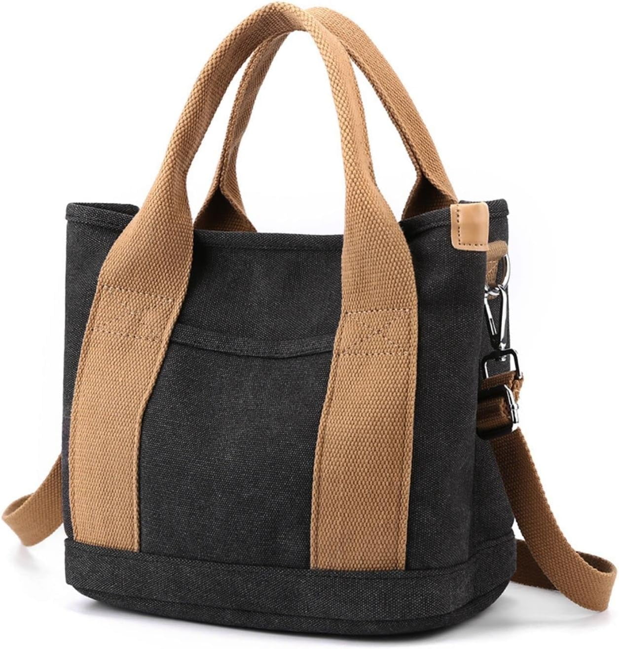 Tote Bag with Zipper Tote Bag for Women Canvas Crossbody Bag Shoulder Bag Satchel Hobo Bag Messenger Bag 2024