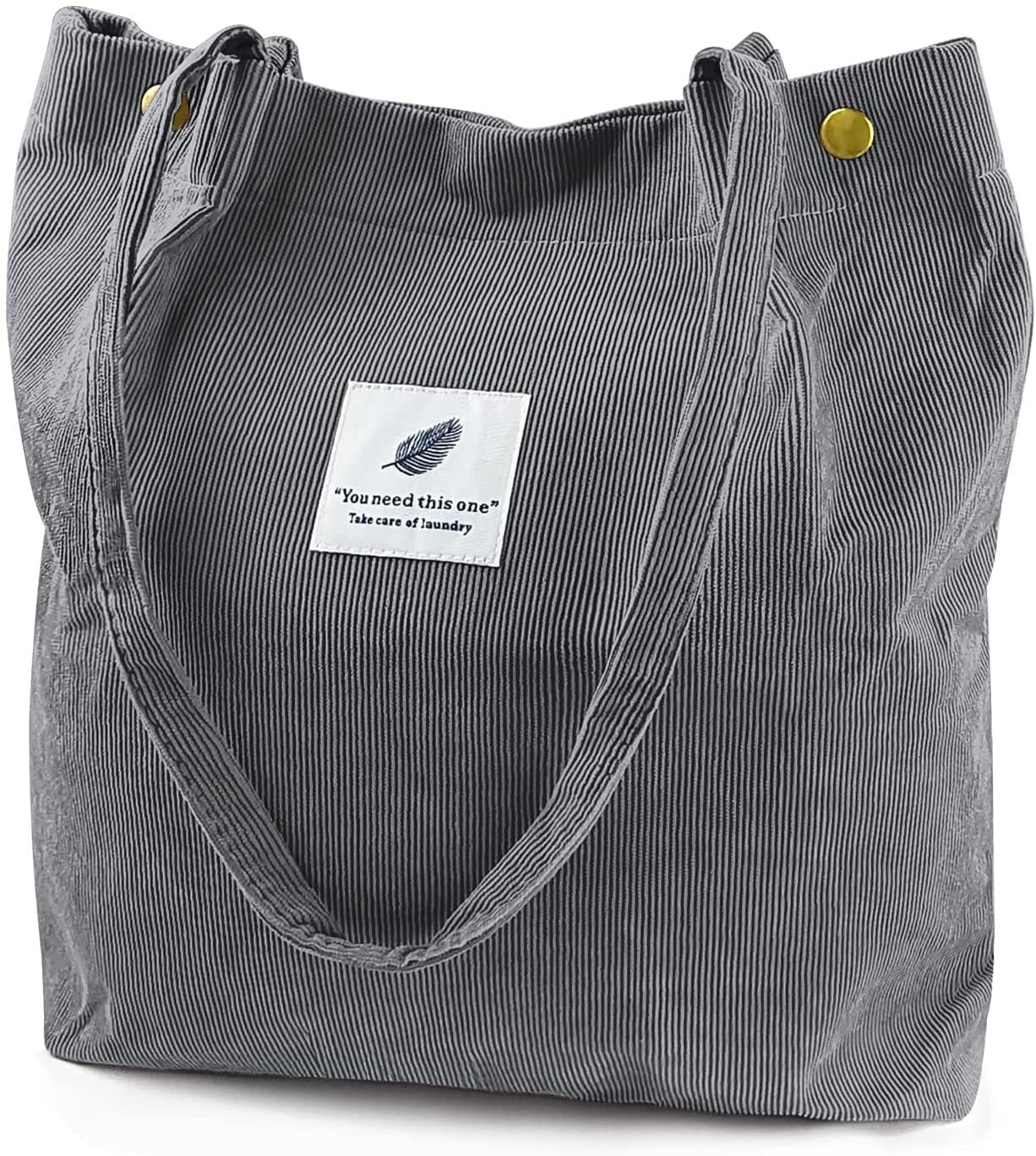 JXDXHCW White Polka Dot Canvas Tote Bags for Women Girls Work Travel  Shopping, Black Large Purse Reusable Grocery Handbag with Zip Pocket  Shoulder Bag