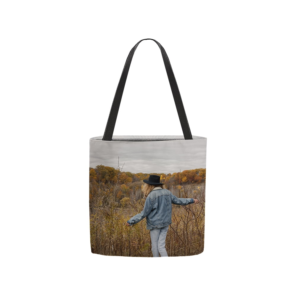 WALMART CUSTOM Tote - Double Handle Printed. Size 13x13x2. Customize and Personalize with Photos, Images or Designs. Unisex, Adult, Teen and Tween.