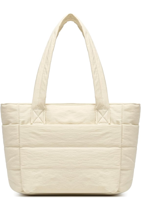Lightweight Puffy Tote Bag for Women - Spacious, Versatile, and Practical Everyday Carry-