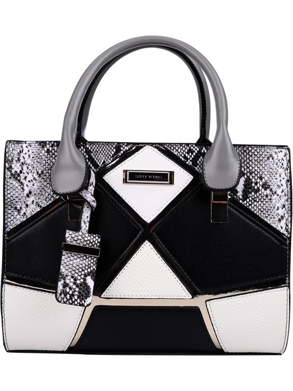 Tote Purse for Women - Snakeskin Pattern Large Capacity Leather Tote Ladies Everyday Handbag