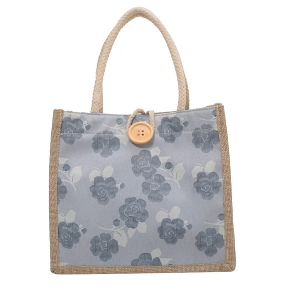 Tote bag, student storage, carrying linen shopping bag, birthday gift bag when going out