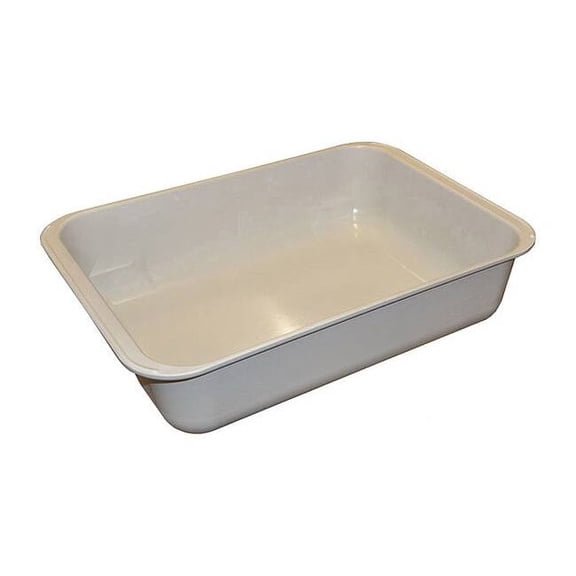 Toteline Nesting Pan,13-1/8" Inside Width,White 3300085269