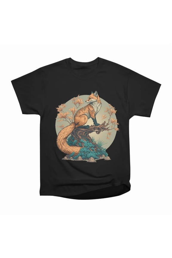 Totem Fox T-Shirt Tee Gift For Him Merch For Her Apparel For Friend