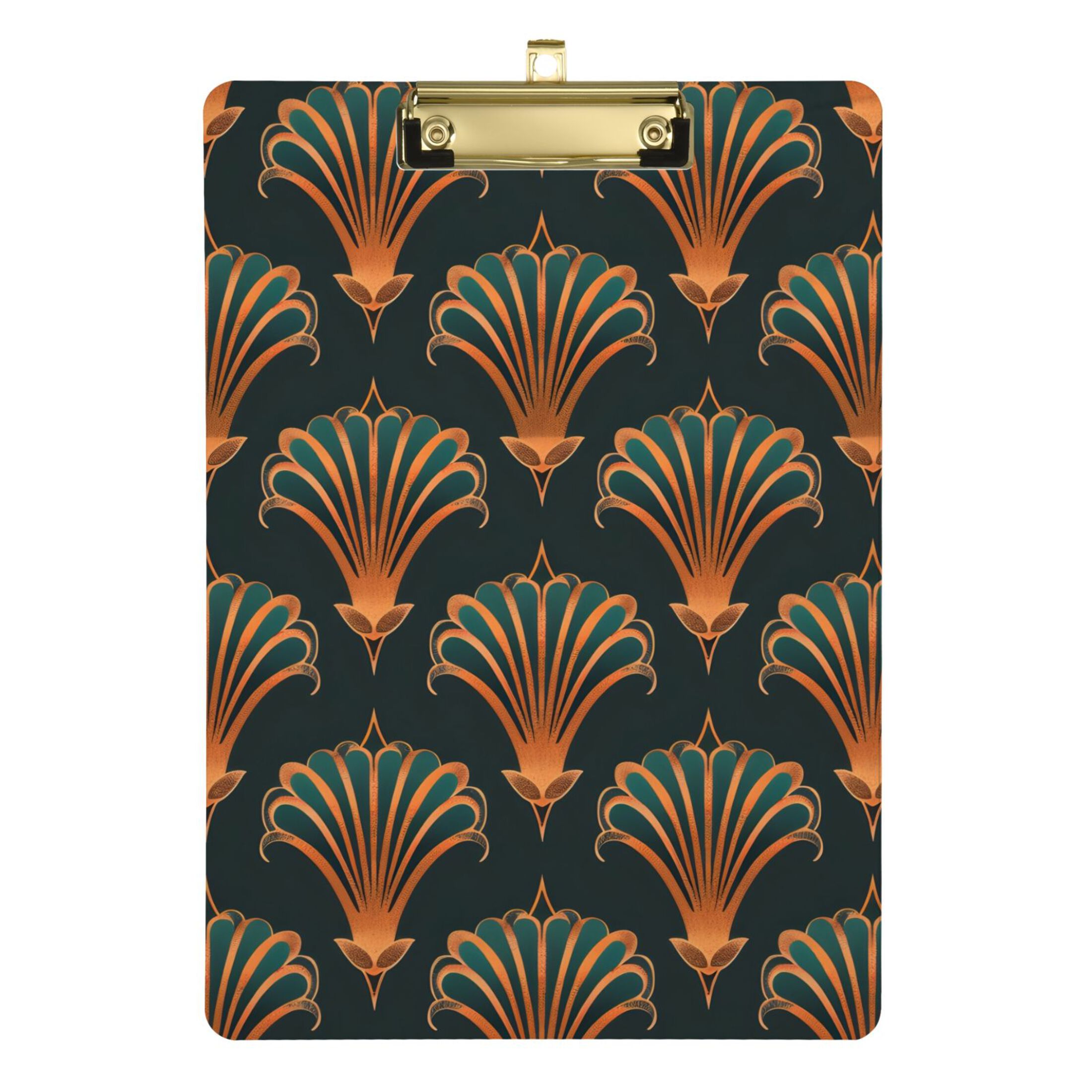 Totem Full Acrylic Clipboards 12 x 9 Inch A4 Size with Low Profile Clip