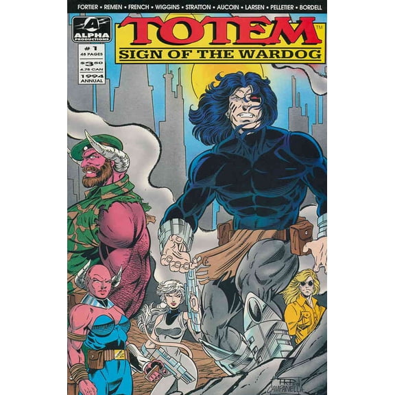 Totem: Sign of the Wardog (2nd Series) Annual #1 VF ; Alpha Comic Book
