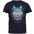 thumbnail image 1 of Totem Wolf is my Spirit Animal Mens T Shirt Navy 4X-LG, 1 of 1