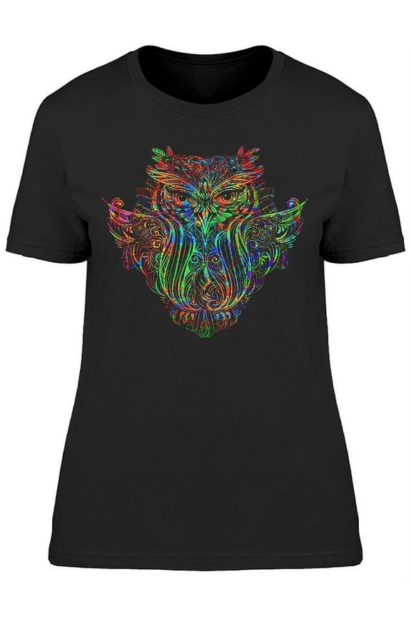 Totemic Mascot Owl T-Shirt Women -Image by Shutterstock, Female x-Large