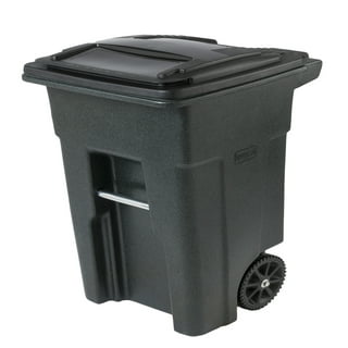 Trashcan Hideaway 31.5-Inch Tall Outdoor 30 Gallon Durable Garbage Can Trash  Waste Bin Container with Latching Lid, Cyberspace 