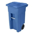 thumbnail image 1 of Toter 32 Gallon Trash Can Blue with Wheels and Lid, 1 of 8