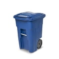 thumbnail image 1 of Toter 48 Gal. Trash Can Blue with Quiet Wheels and Lid, 1 of 10