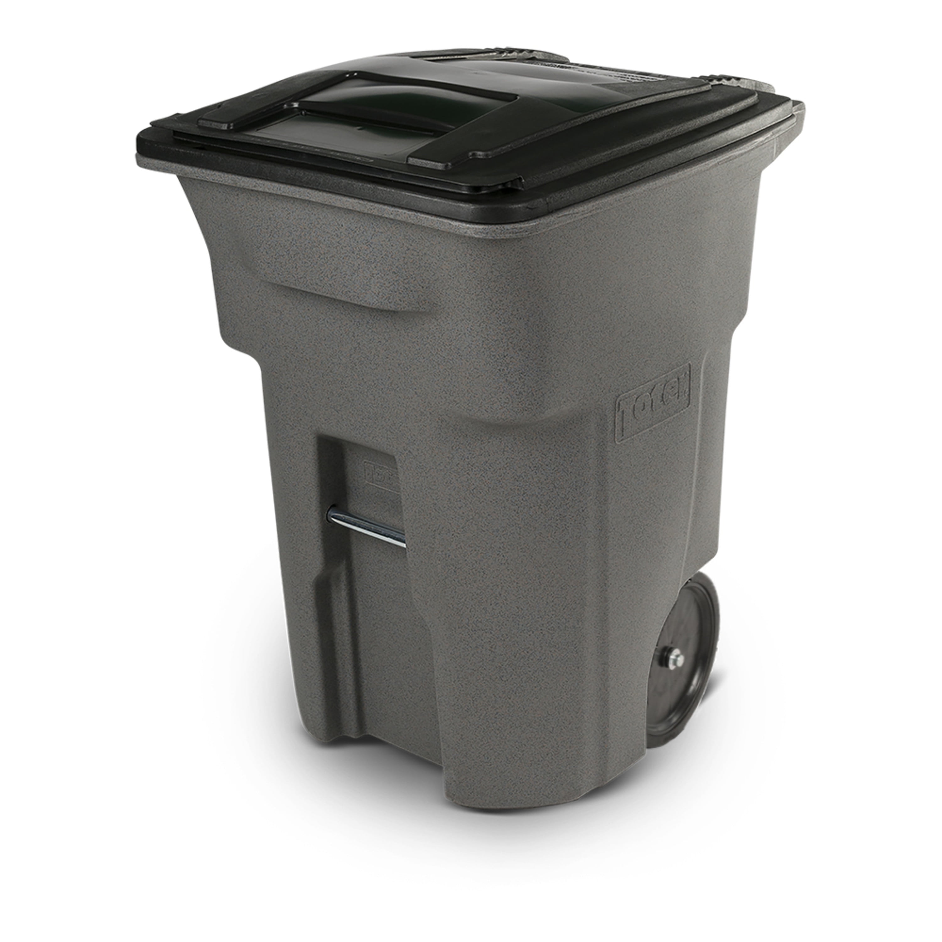 Toter 96 Gal. Large Outdoor Commercial Recycling Garbage Bin with Quiet