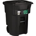 thumbnail image 1 of Toter 96 gal Black Polyethylene Wheeled Garbage Can Lid Included, 1 of 1