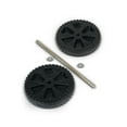 thumbnail image 1 of Toter Replacement Wheel Kit for 64 Gallon Two Wheel Trash Can, 1 of 2