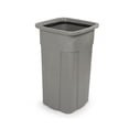 thumbnail image 1 of Toter Slimline 25 Gal. Graystone Square Trash Can, 1 of 4