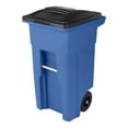 thumbnail image 1 of Toter Trash Can Blue with Wheels and Lid, 32 Gallon, 1 of 10