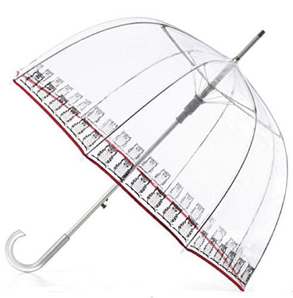 Totes Automatic Open Bubble Umbrella (One Size, Mr. Hoot)
