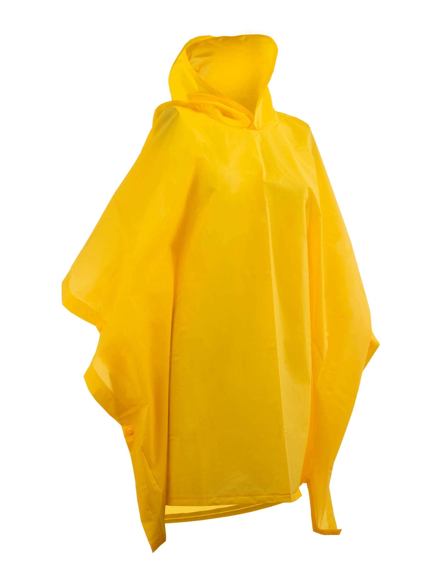 Totes Children's Rain Poncho, Lightweight, Reusable, and Packable Yellow Totes Children's Rain Poncho, Lightweight, Reusable, and Packable Yellow