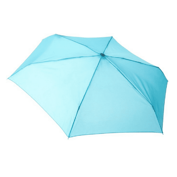 Totes Classics Micro Manual Compact Umbrella, Black Dot, One Size