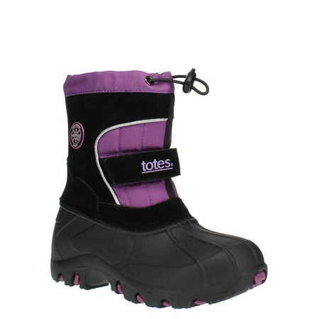 Totes Girls Juliet Water Resistant Snow Boots