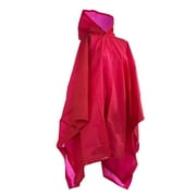 Totes Unisex Lightweight Reusable Packable Rain Poncho with Hood