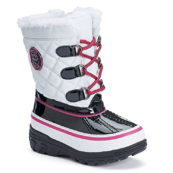 Totes Little Girls Winter Boots Sophie White 6