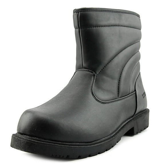 Totes Men's Snow, Rain Boot, Black, 10.5