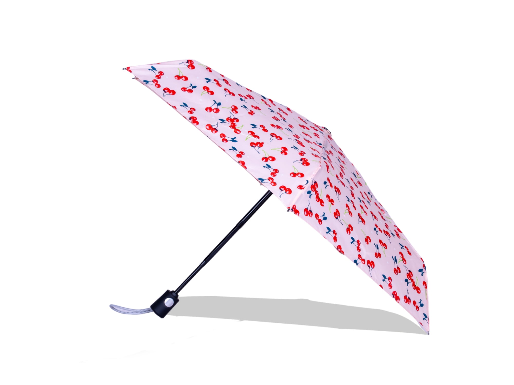 Totes One-Touch Auto Open Ultra Compact Mini Travel Umbrella with Carrying Case
