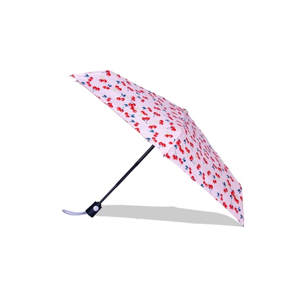 Totes One-Touch Auto Open Ultra Compact Mini Travel Umbrella with Carrying Case