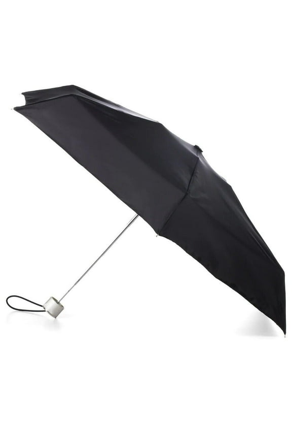 Mini Manual Open Close Umbrella With Neverwet (Black) - 8407