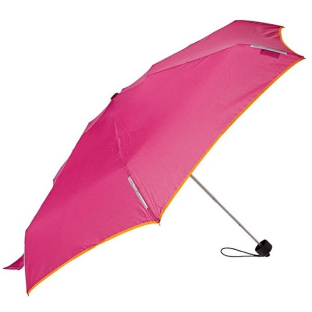 Totes Mini Trekker Umbrella With Manual Open Pink/Orange 41