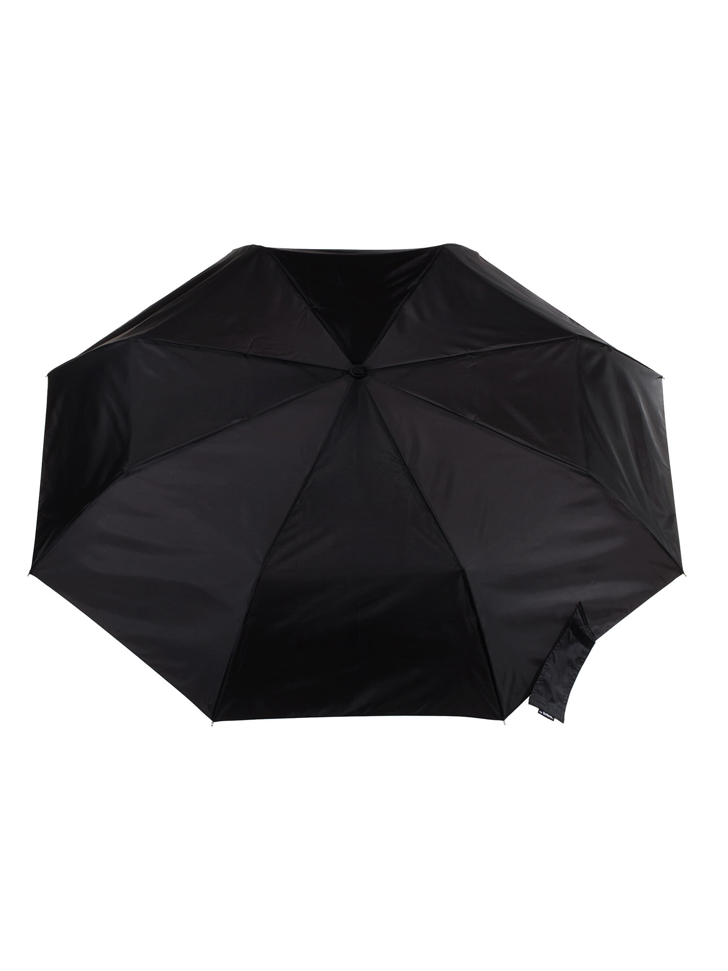 Totes Auto Open Close Golf Umbrella With Neverwet All Black