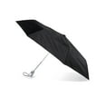 Totes Auto Open Close Umbrella With Sunguard Black