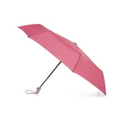 Totes One-touch Auto Open Close Umbrella with Sunguard Pink