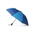 thumbnail image 1 of Totes Recycled Canopy Auto Open Rain Umbrella Blue Midnight, 1 of 4