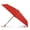 Red, variant on Totes Recycled Canopy One-Touch Auto Open Ultra Compact Mini Travel Rain Umbrella with Carrying Case Multicolor Rainbows