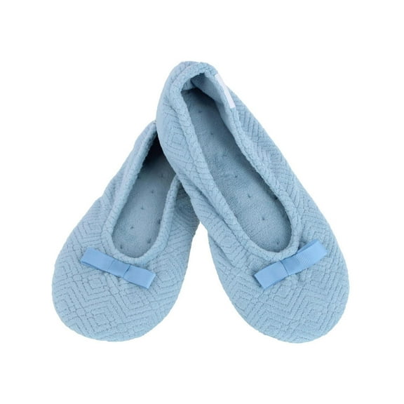 Isotoner  Sculpted Microterry Ballerina Slippers (Women)