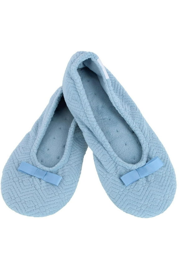 Sculpted Microterry Ballerina Slippers (Women)