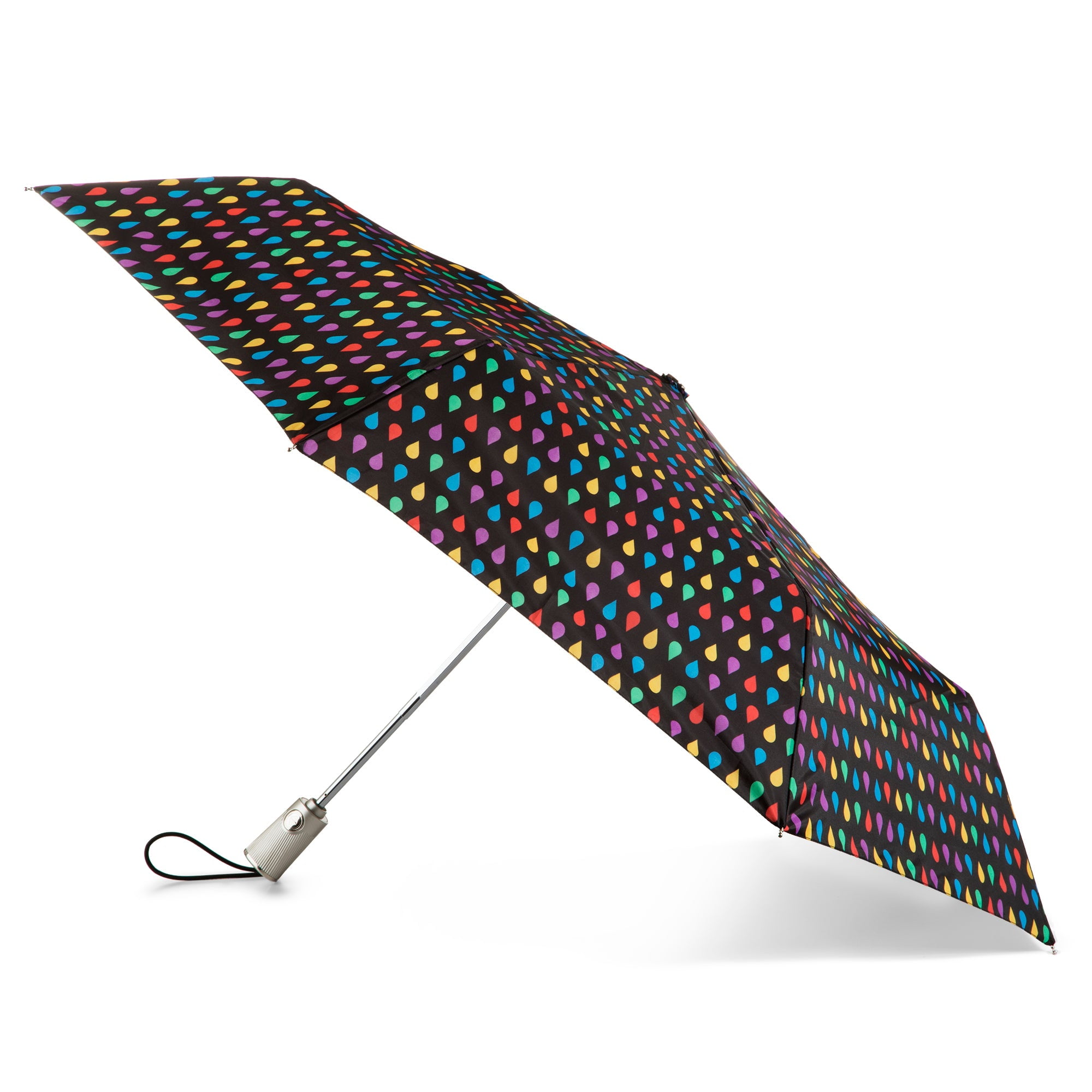Totes Sunguard Automatic Open Close Umbrella With Neverwet & Sun